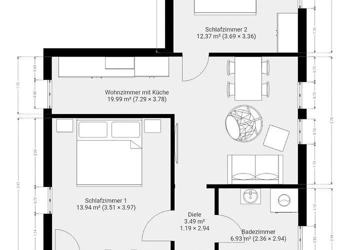 דירה Harztraeume I Gratis Parken I Sitzplatz Im Gruenen I Busanbindung