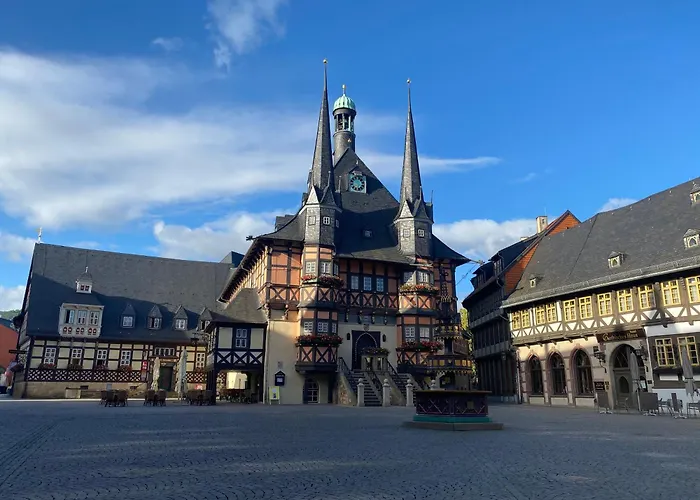 Daire Harztraeume I Gratis Parken I Sitzplatz Im Gruenen I Busanbindung Wernigerode